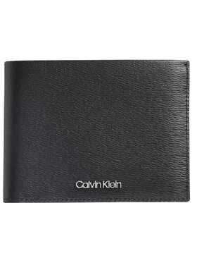 Calvin Klein Calvin Klein Portfel K50K508512 MINIMALISM TRIFOLD1 Czarny