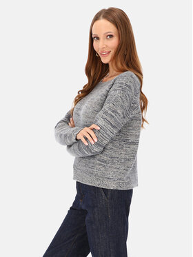 L’AF L’AF Sweter Cario Granatowy Regular Fit