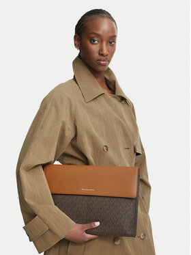 MICHAEL Michael Kors MICHAEL Michael Kors Futrola za laptop 32F5GJ6T6B Tamno smeđa