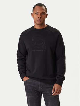 KARL LAGERFELD KARL LAGERFELD Mikina 705024 561910 Černá Regular Fit