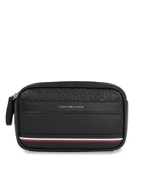 Tommy Hilfiger Tommy Hilfiger Несесер Th Central Washbag Pu AM0AM11262 Черен