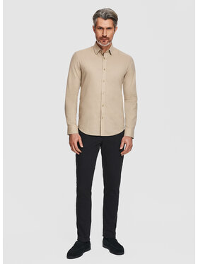 Pako Lorente Pako Lorente Koszula P26SF-1X-021 Beżowy Slim Fit