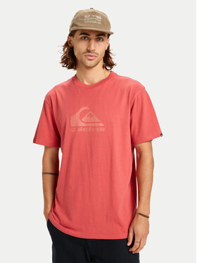 Quiksilver Quiksilver Majica Ev Comp Logo EQYZT08182 Rdeča Regular Fit