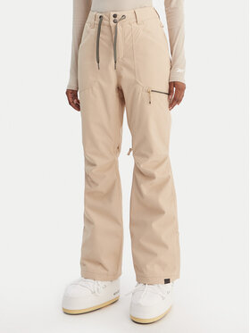 Roxy Roxy Spodnie snowboardowe Nadia ERJTP03271 Beżowy Tailored Fit