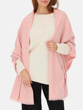 Potis & Verso Potis & Verso Szal GŁADKI Różowy