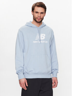 New Balance New Balance Pulóver MT31537 Kék Relaxed Fit