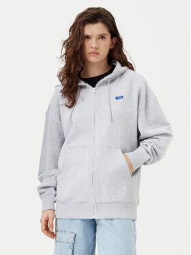 HUGO HUGO Pulóver Doa 50542512 Szürke Relaxed Fit