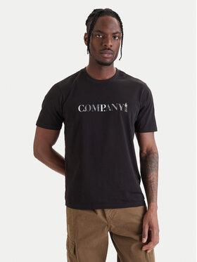 C.P. Company C.P. Company Tričko 20CMTS085A005100W Čierna Regular Fit