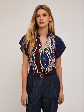 Motivi Motivi Blusa 2776W000700N0Z2 Blu Regular Fit