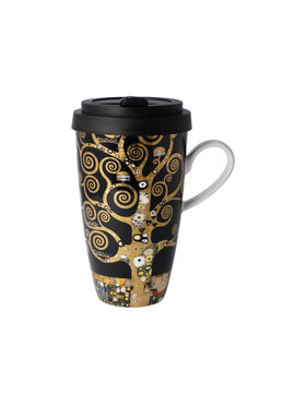 Goebel Goebel Kubek podróżny G.Klimt - Drzewo życia Kolorowy