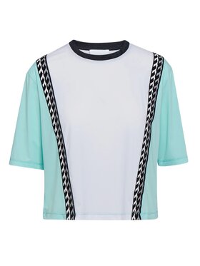 Diadora Diadora T-Shirt DIADORA L. SS T-SHIRT BE ONE TECH Niebieski Loose Fit