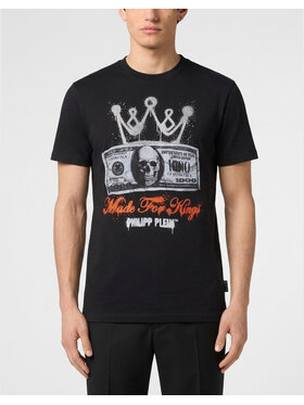 PHILIPP PLEIN PHILIPP PLEIN T-Shirt 31614 Černá Regular Fit