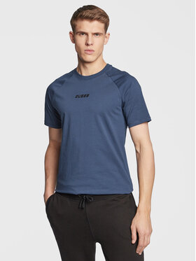 Guess Guess T-Shirt Curt Z3GI00 J1314 Granatowy Slim Fit