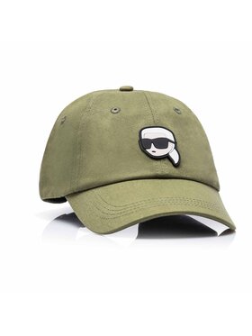 KARL LAGERFELD KARL LAGERFELD Czapka z daszkiem 230W3401.DD-610_OS Khaki