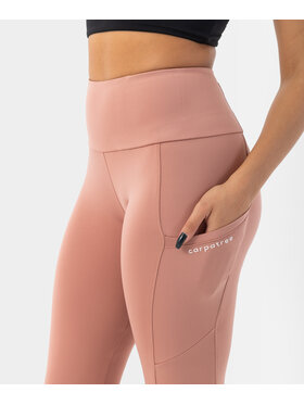 Carpatree Carpatree Legginsy Libra leggings Różowy Fitted Fit
