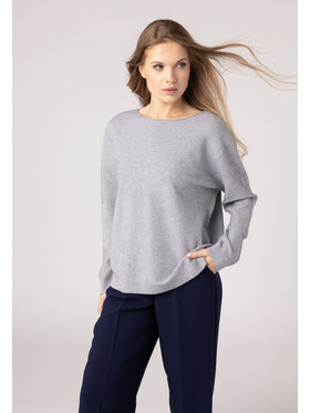 QUIOSQUE QUIOSQUE Sweter QUIOSQUE 6VL004201 Szary Regular Fit