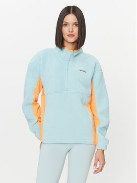 Columbia Columbia Fleecová mikina Trek™ Hybrid Sherpa 1/2 Zip Zelená Regular Fit