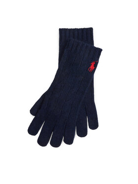 Polo Ralph Lauren Polo Ralph Lauren Pirštinės 455981440005 Tamsiai mėlyna