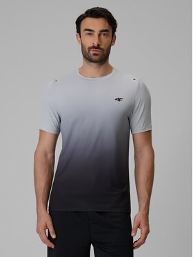 4F 4F Koszulka techniczna NO LIMITS Szary Regular Fit
