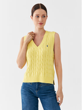 Polo Ralph Lauren Polo Ralph Lauren Megztinis 211906205002 Geltona Regular Fit