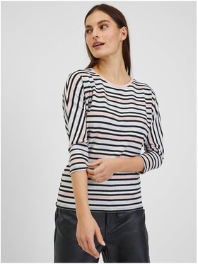 Orsay Orsay T-Shirt 136018-692000__L Biały Regular Fit