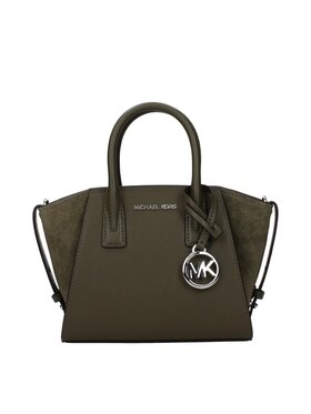 Michael Kors Michael Kors Torebka Green Leather Hand Zielony