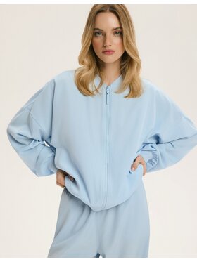 Esotiq Esotiq Bluza 44704 Niebieski Regular Fit