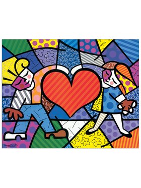 Artopweb Artopweb Dekoracja ścienna Heart Kids Kolorowy