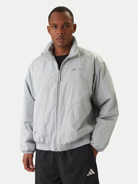 adidas adidas Übergangsjacke Moon Boot JM8923 Grau Loose Fit