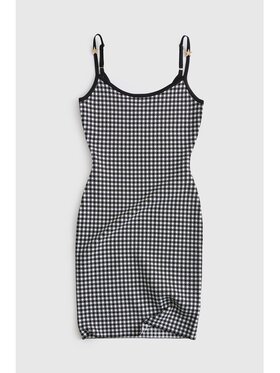Guess Guess Ikdienas kleita 182718 Melns Classic Fit
