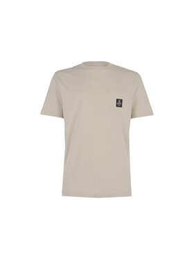RefrigiWear RefrigiWear T-shirt T22600-A00081 Beige Regular Fit