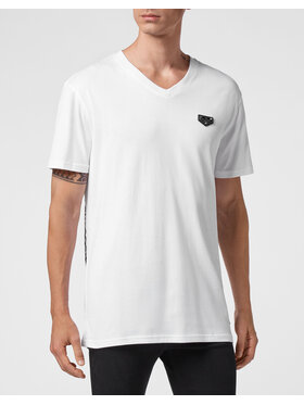 PHILIPP PLEIN PHILIPP PLEIN Tričko 6633 Biela Regular Fit