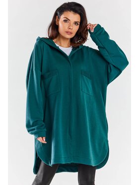 Infinite You Infinite You Mikina M281 Zelená Basic Fit