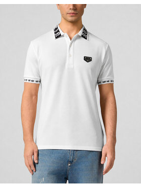 PHILIPP PLEIN PHILIPP PLEIN Polokošile 31653 Bílá Slim Fit