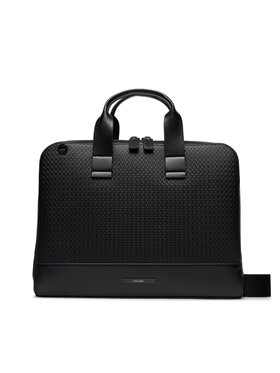 Calvin Klein Calvin Klein Taška na laptop Modern Bar Slim Laptop Bag Mono K50K511366 Čierna