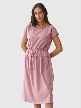 Tatuum Tatuum Sukienka codzienna Natula T2215.197 Różowy Regular Fit