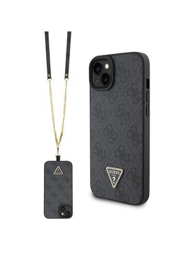 Guess Guess Etui na telefon iPhone 15 Plus Czarny