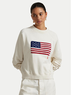 Polo Ralph Lauren Polo Ralph Lauren Світшот 211965098001 Білий Relaxed Fit