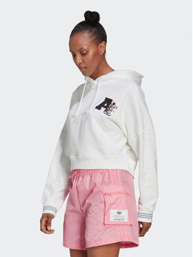 adidas adidas Pulóver Disney HL9055 Fehér Loose Fit
