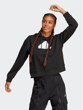 adidas adidas Jopa Future Icons Badge of Sport Hoodie IB8501 Črna Loose Fit