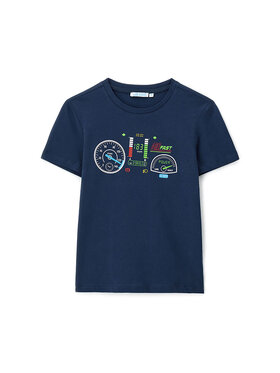 Original Marines Original Marines T-Shirt DFP2249CM Granatowy Regular Fit