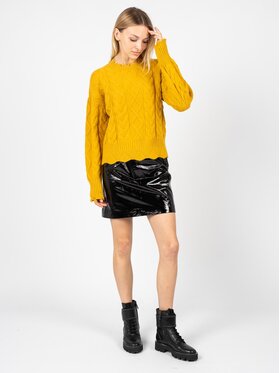 PINKO Pinko Svetr 1G166W Y79B | Chianti Žlutá Regular Fit