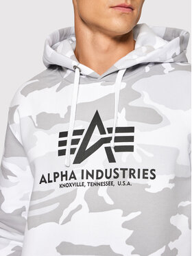 Alpha Industries Majica Dugih Rukava Basic 178312C Siva Regular Fit