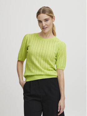 b.young b.young Majica 20813661 Zelena Regular Fit