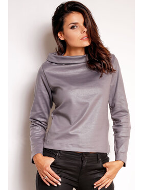 Infinite You Infinite You Blúzka M113 Sivá Basic Fit