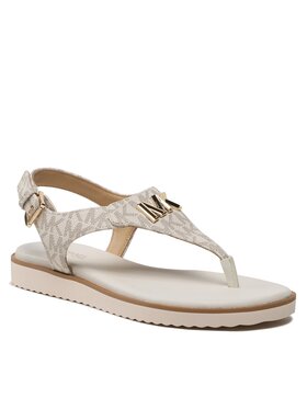 MICHAEL Michael Kors MICHAEL Michael Kors Sandalen Jilly Flat Sandal 40S2JLFAAB Écru