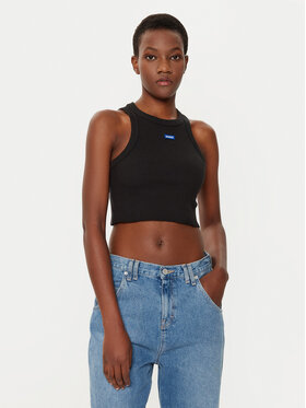 HUGO HUGO Top Baby 50511450 Negru Slim Fit