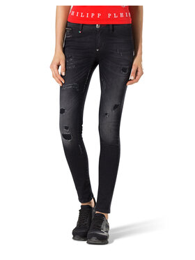 PHILIPP PLEIN PHILIPP PLEIN Jeggings 30796 Nero Jegging Fit