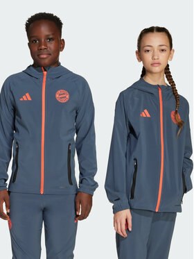 adidas adidas Kurtka wielofunkcyjna 150865 Szary Slim Fit