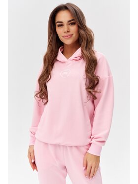 ROUGH RADICAL ROUGH RADICAL Bluza COTTON ACTIVE HOODIE WOMEN Różowy Regular Fit